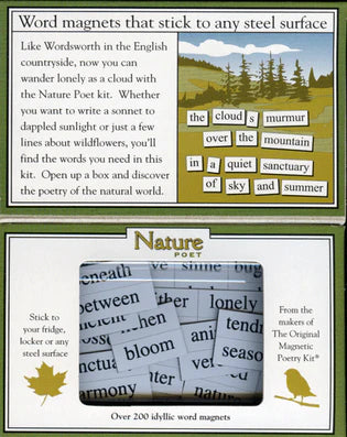 Nature Magnetic Poetry Kit