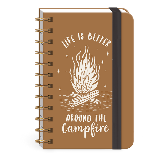 Campfire Spiral Pocket Notebook