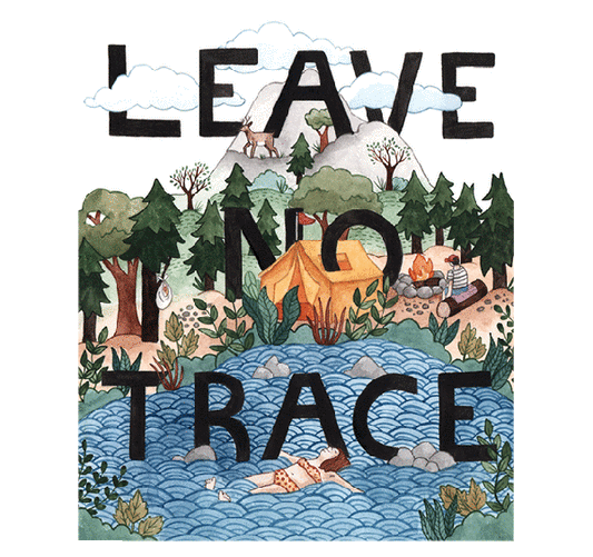 Leave No Trace Vinyl Sticker