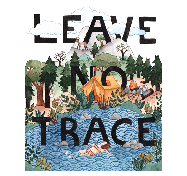 Leave No Trace Vinyl Sticker