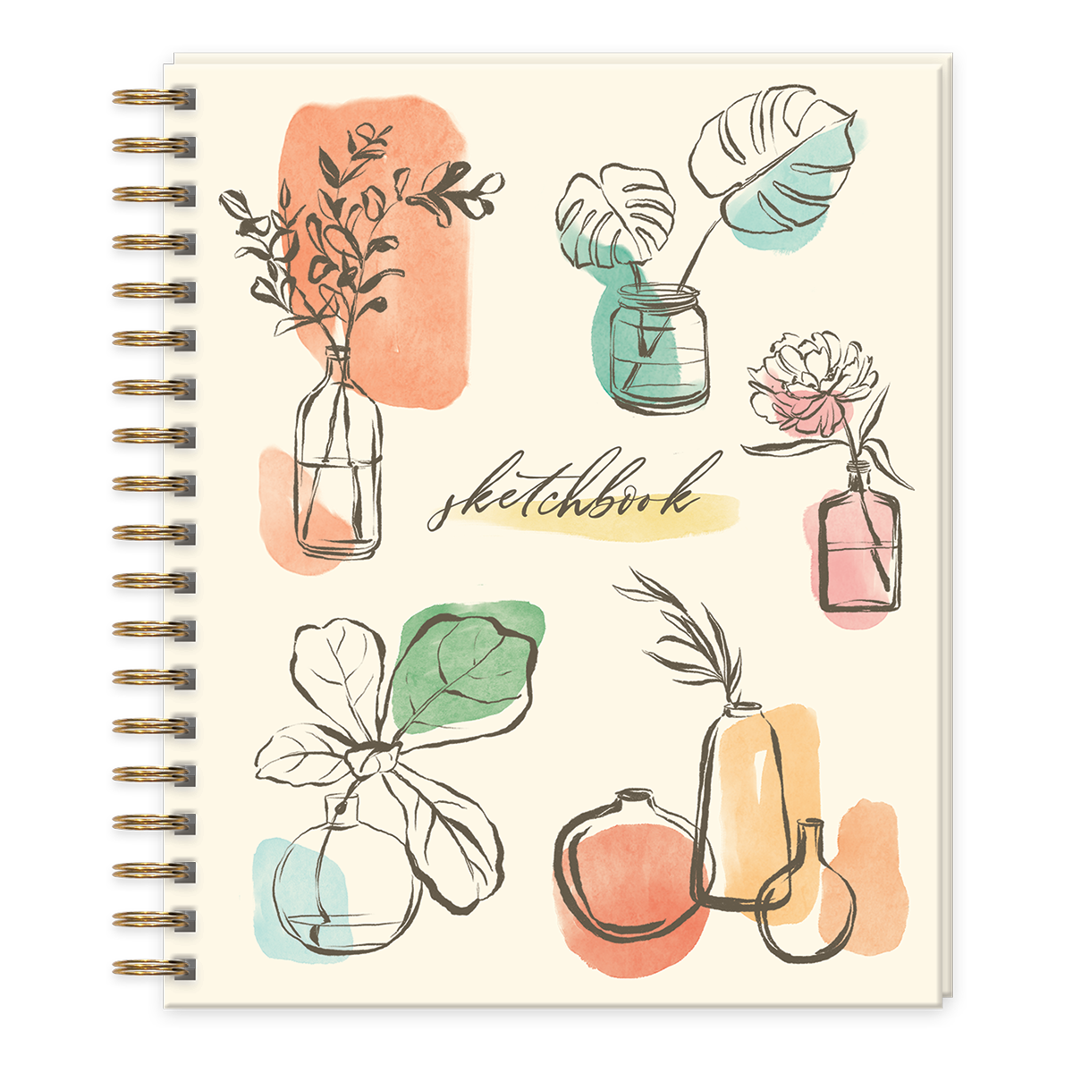 Plants in Vases Sketchbook