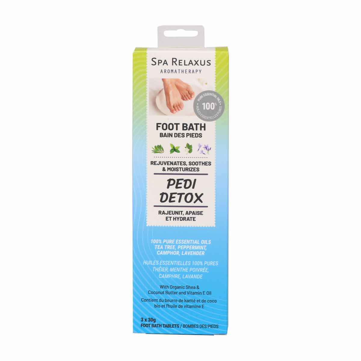Foot Bath Pedi Detox (3 PCS Set)