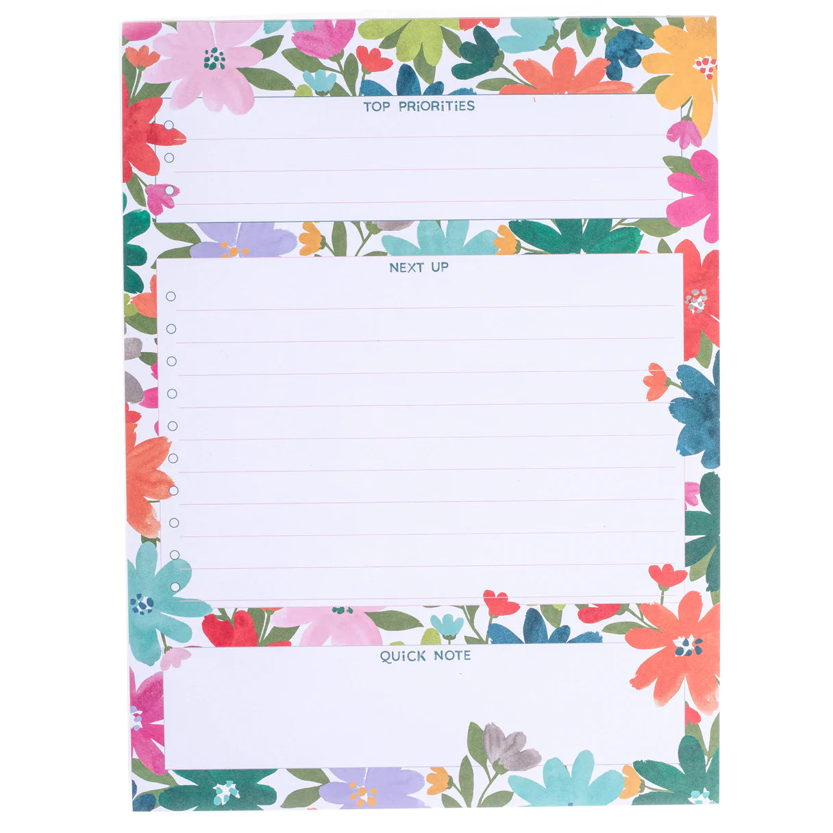 Flower Power Large Notepad