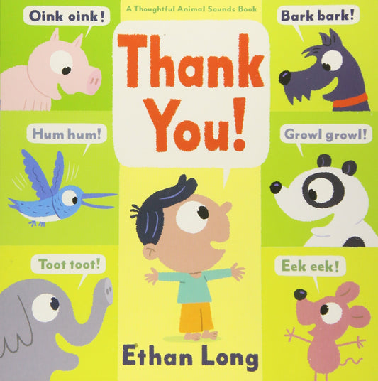 Thank You! (Animal Sounds) Board book