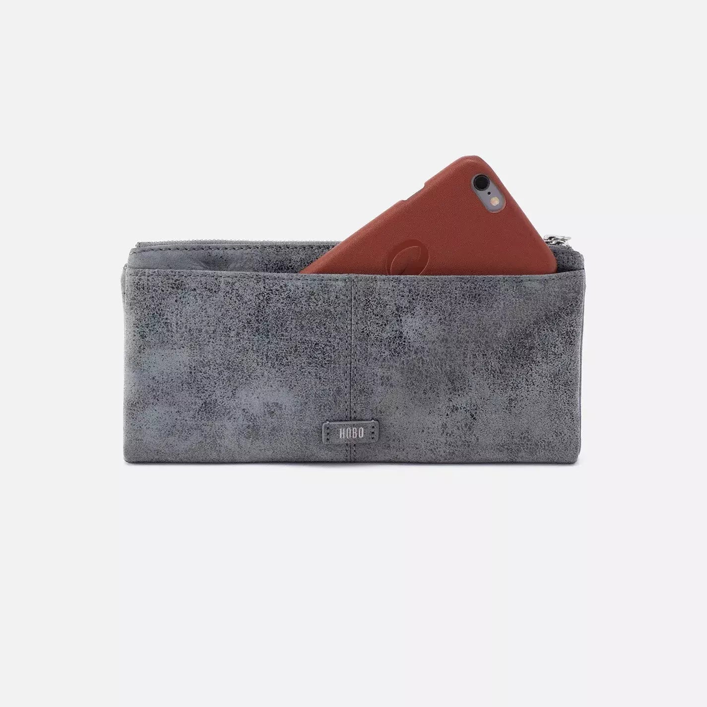 Hobo Large Keen Wallet Grey