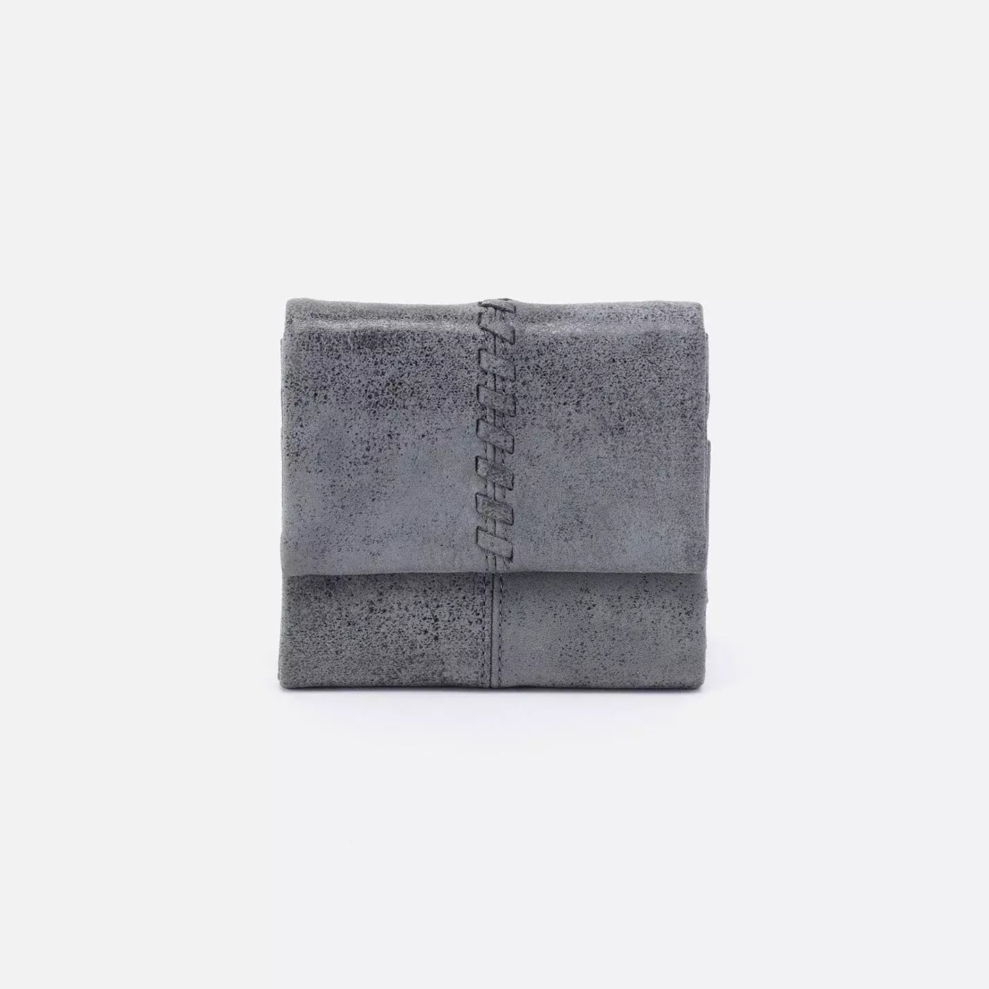 Hobo Keen Mini Trifold Wallet Grey