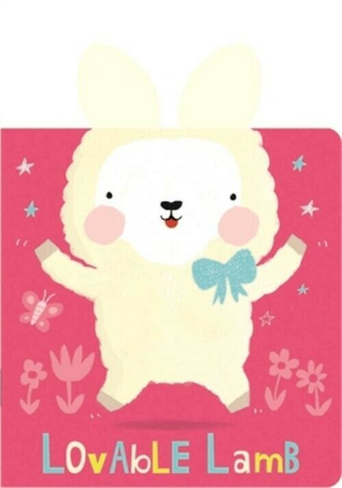 Lovable Lamb Board Book With Plush Ears