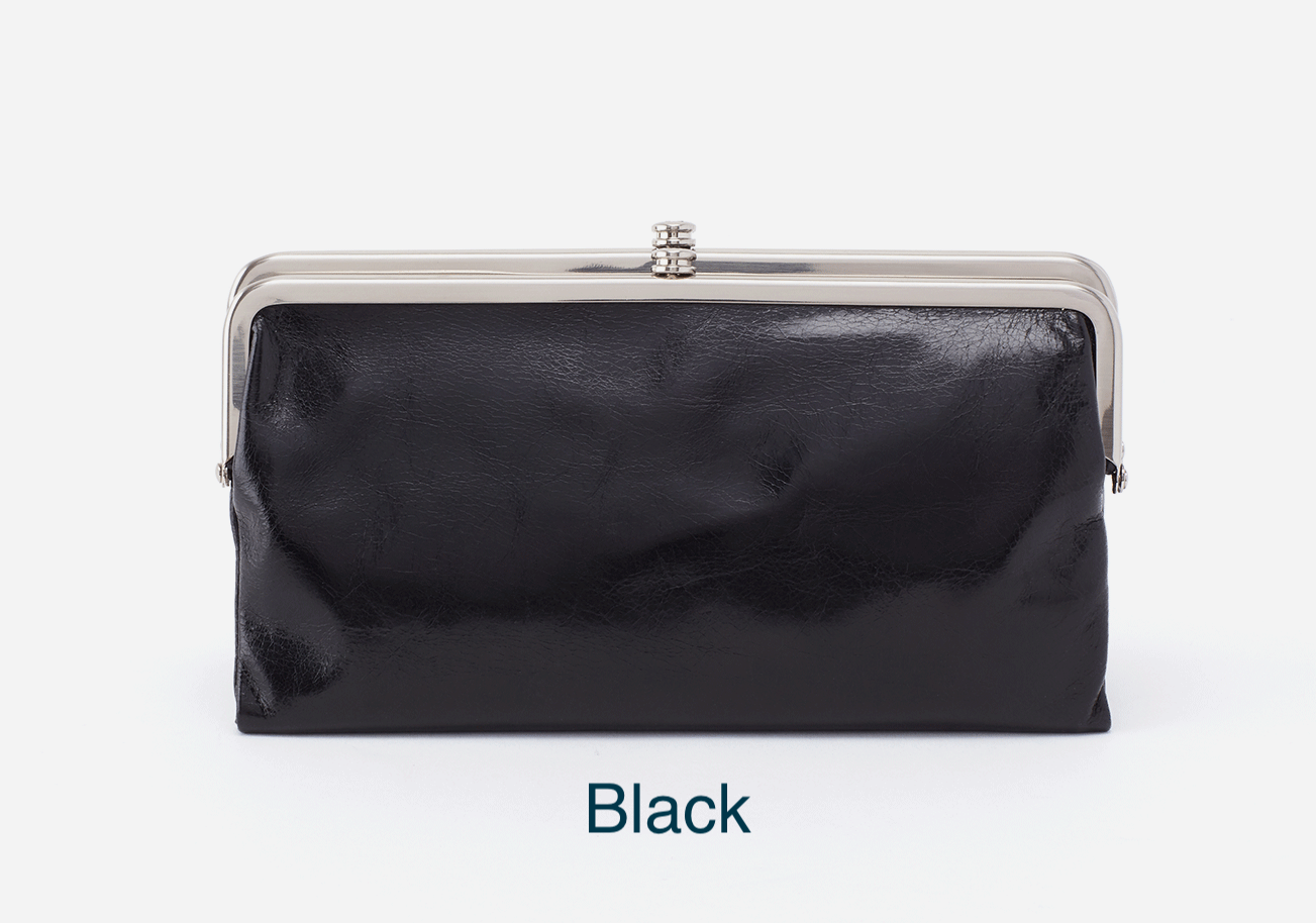 As seen on InStyle.com as “the answer to your handbag prayers”, the Lauren wallet & convertible clutch is loved by a million women & counting. Crafted in our signature vintage hide leather that only gets more beautiful over time with use and wear.