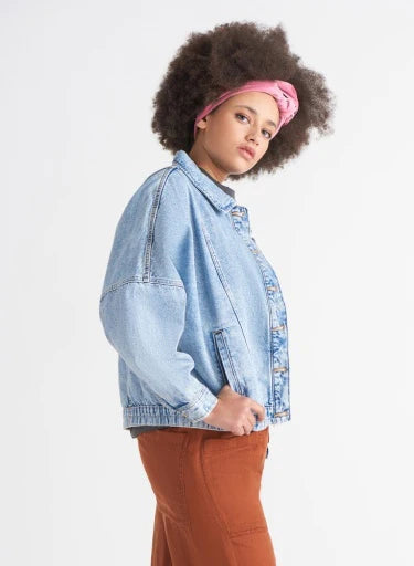 Dex Denim Bomber Jacket