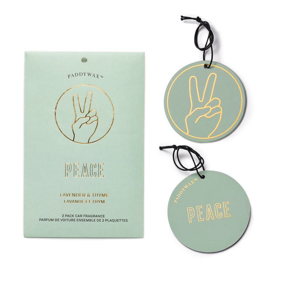 Impressions Mint Green “Peace” Car Fragrance