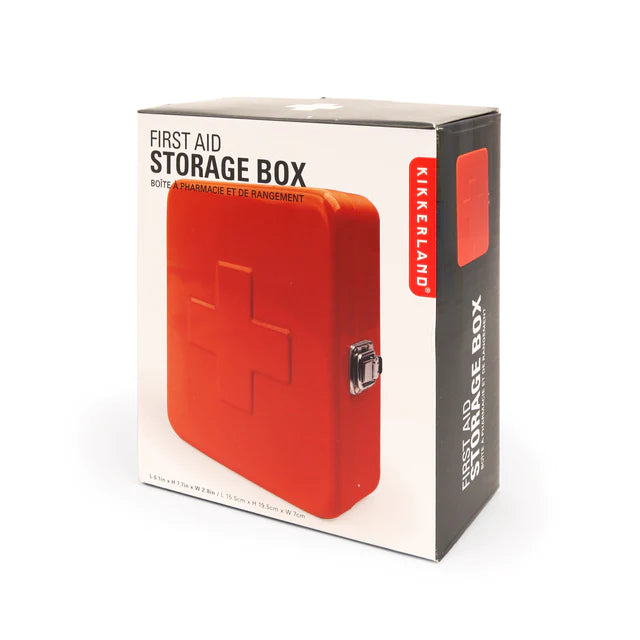 Red First Aid Box