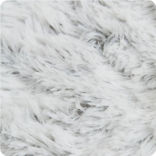  Marshmallow Gray Warmies Heart Heat Pad 