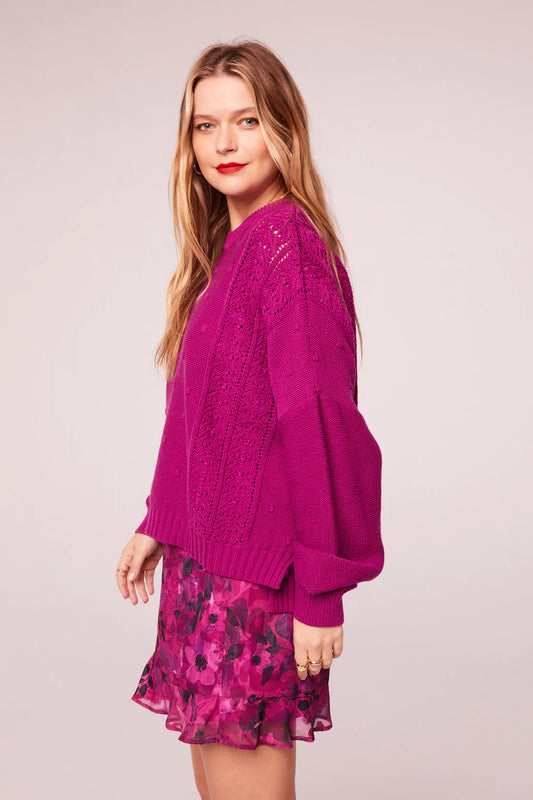 Band Of The Free Olivia Pullover Dot Sweater