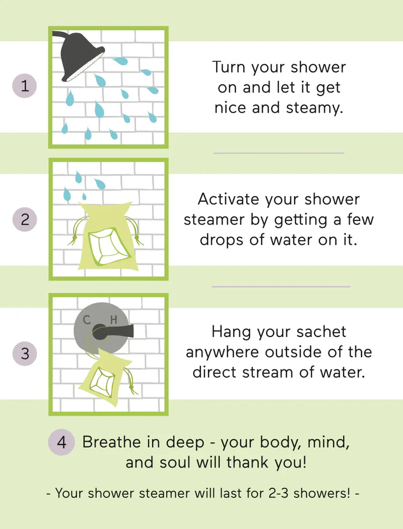 Jasmine Tea & Ginger Shower Steamer