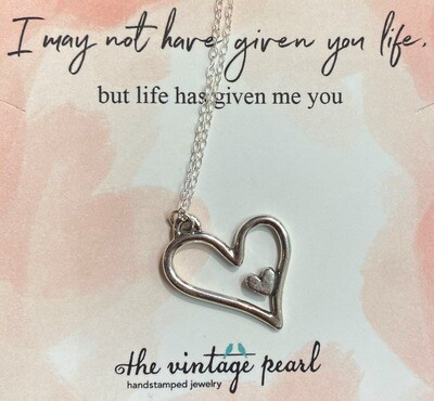 The Vintage Pearl Life Has Given Me You Necklace