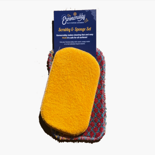 Euro Scrubby and Sponge Set