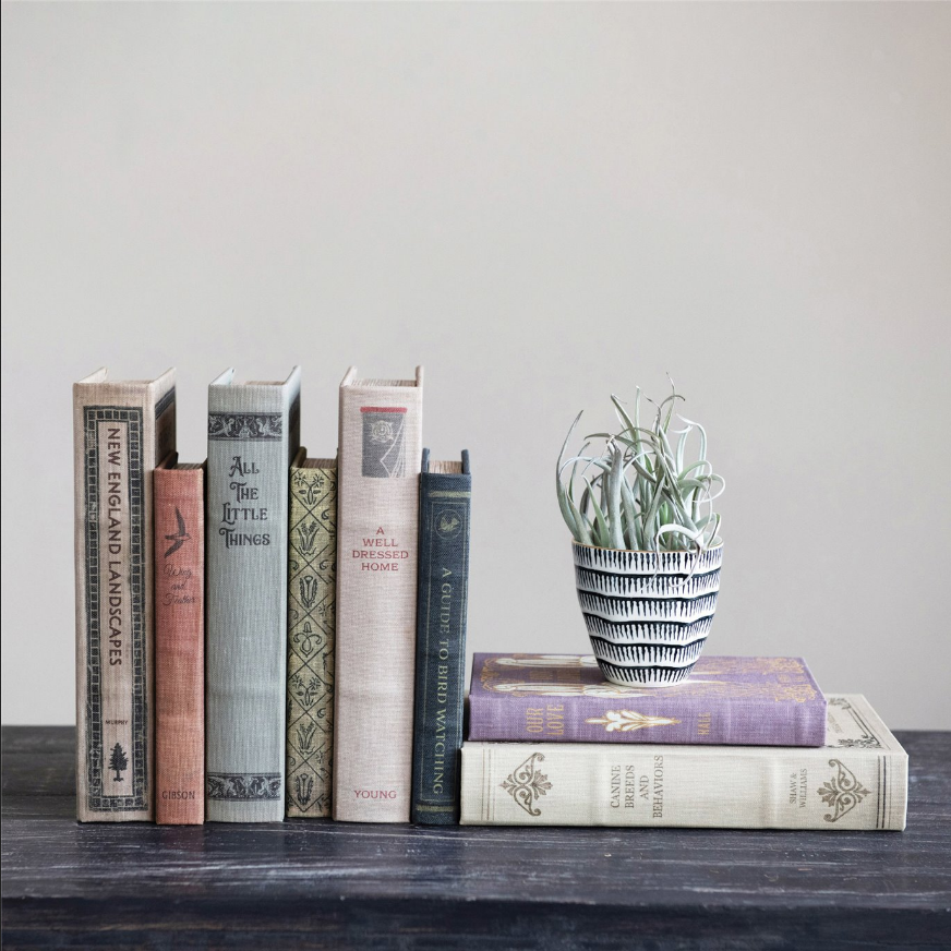 Large Wood Book Box