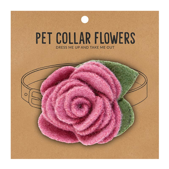 Pet Collar Flower Small