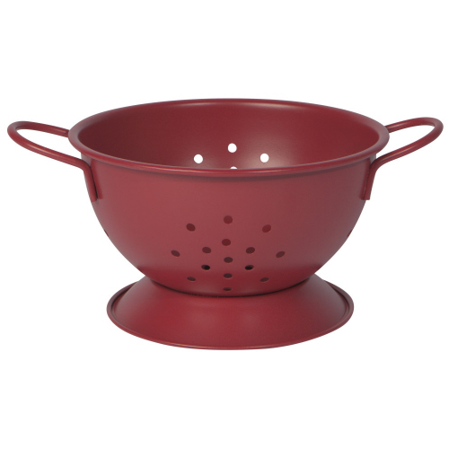 Colander 1qt Matte Carmine