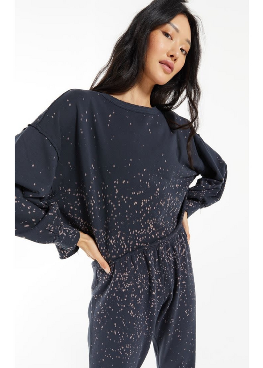 Z Supply Tempest Splatter Sweatshirt