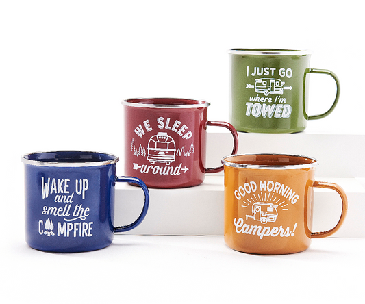 Enamel Coffee Mug