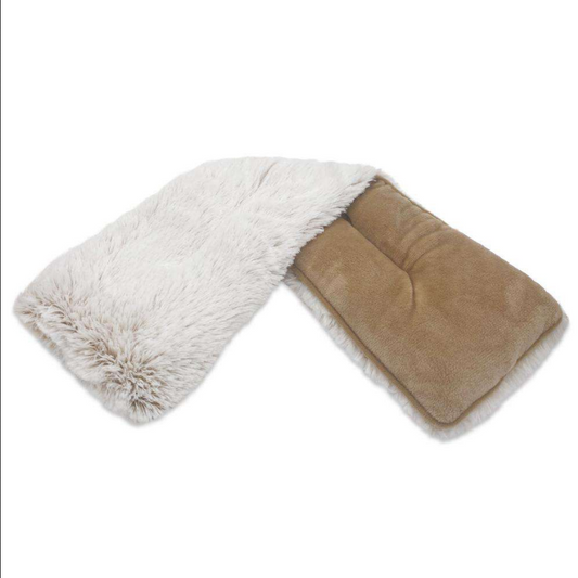 Marshmallow Brown Warmies Neck Wrap