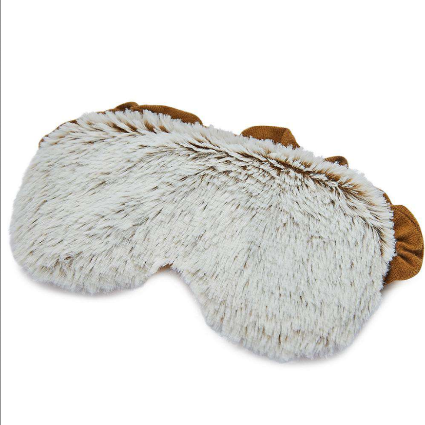 Marshmallow Brown Warmies Eye Mask