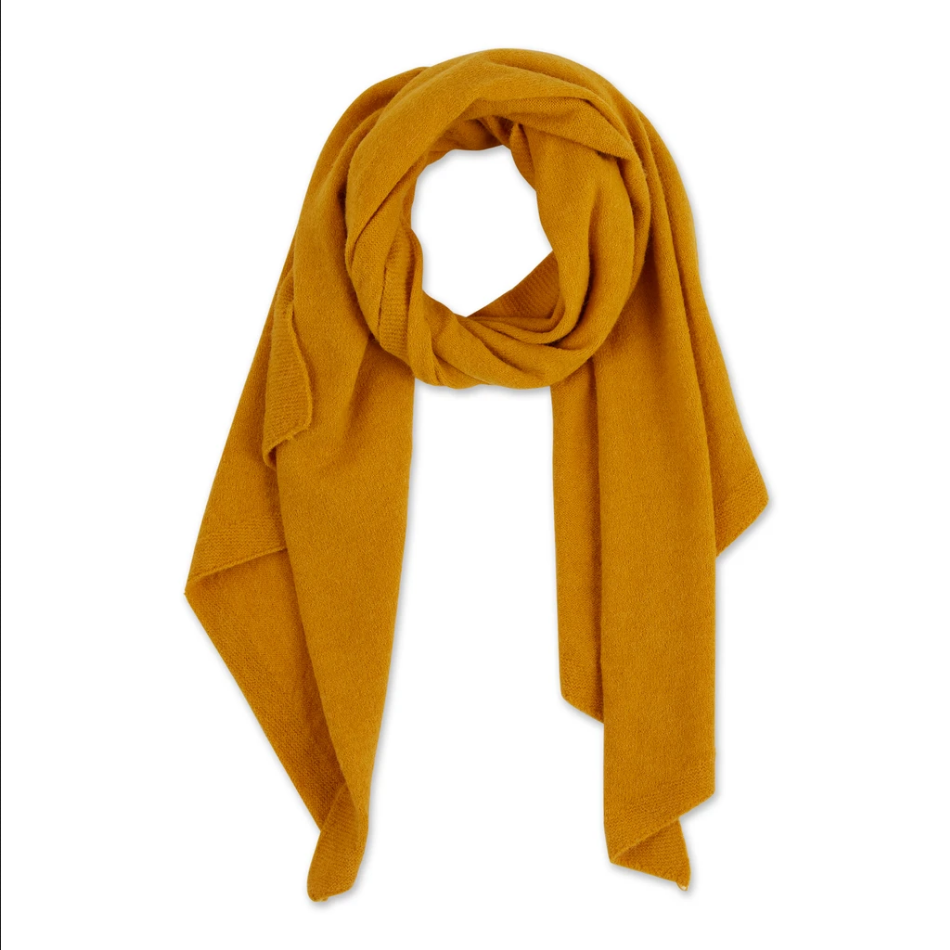 Theo Winter Scarf Gold