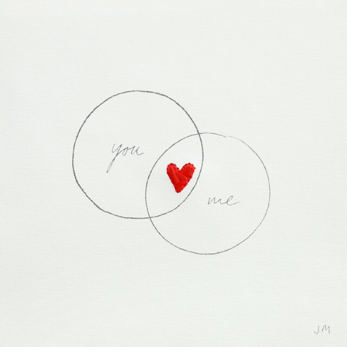 You and Me Circles Wall Art