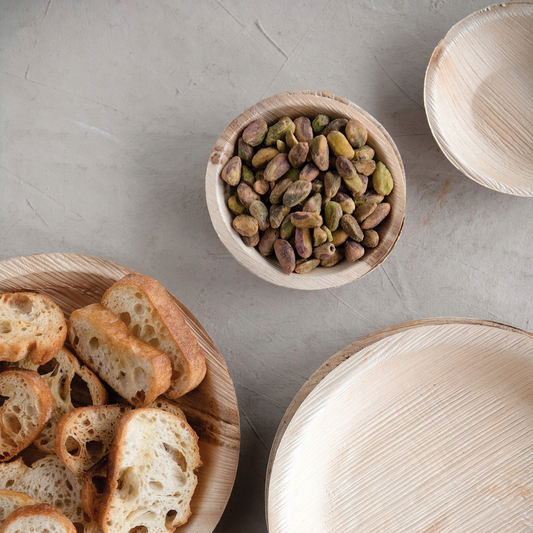 Dried Areca Palm Single Use Bowls