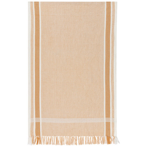 Soft Waffle Kitchen Towel Ochre