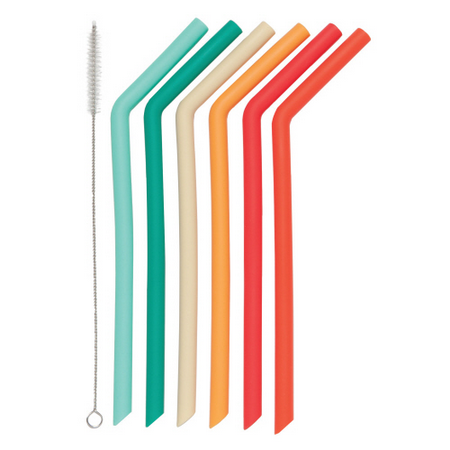 Cheerful Smoothie Straw Set