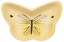 Butterfly Pinch Bowls Yellow