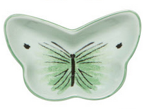 Butterfly Pinch Bowls Green