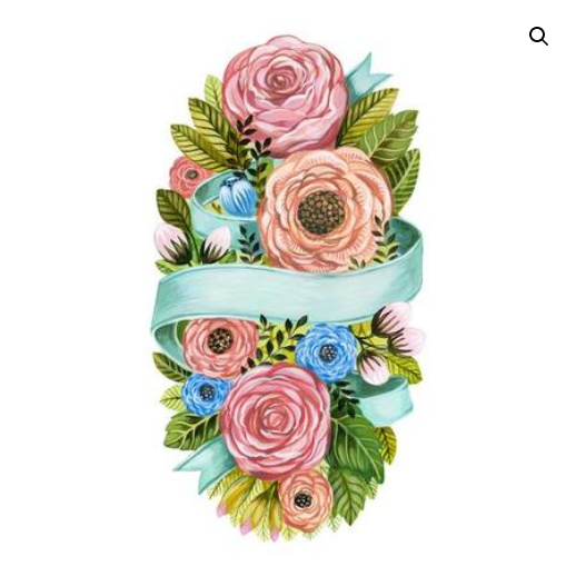 Hester And Cook Spring Floral Accent
