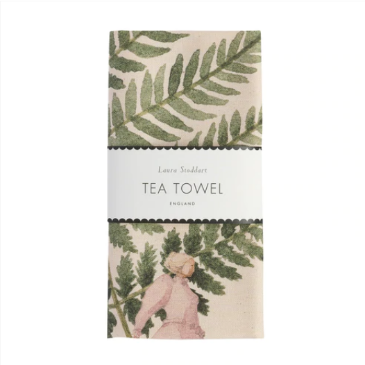Single Fern Tea Towel