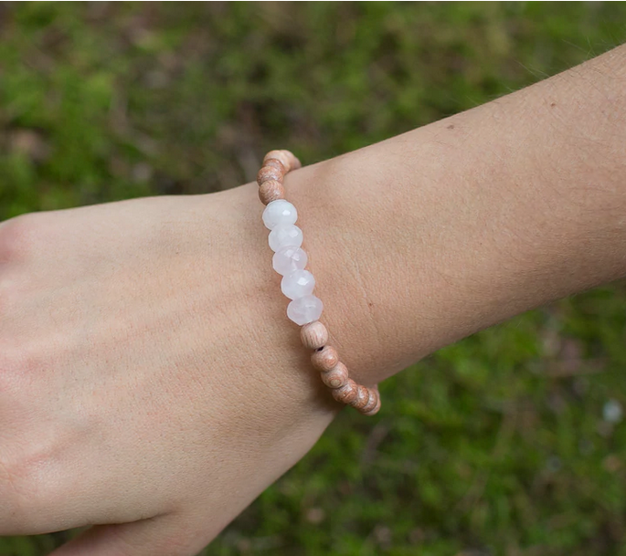 Rose Quartz Be Your Own Hero Bracelet for Be Love