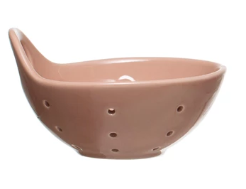 Stoneware Berry Bowl with Handle