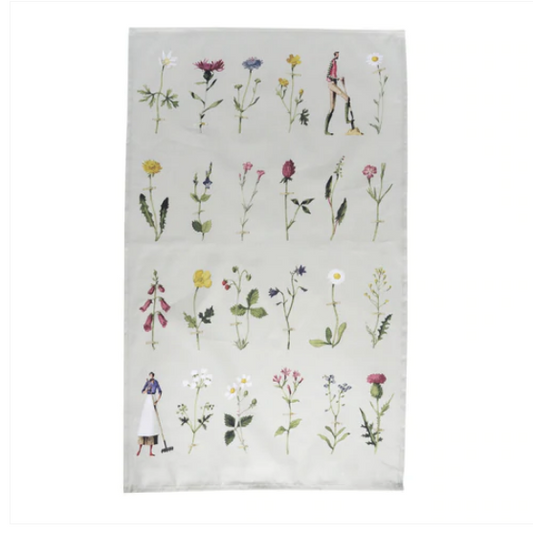 Wildflowers Tea Towel