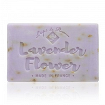 Echo France Clear Wrapped Soap Lavender Flower