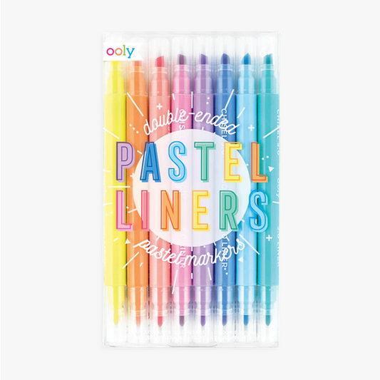 Pastel Liners Dual Tip Markers