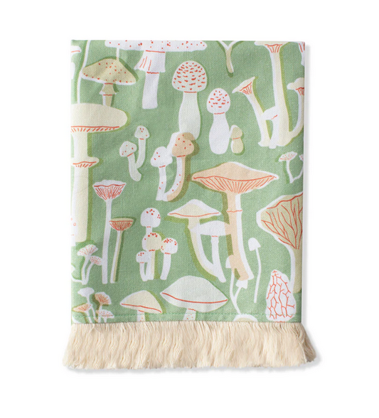 Mushrooms Tea Towel