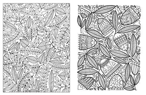 Posh Adult Coloring Book Inspired Garden: Soothing Designs for Fun & Relaxation