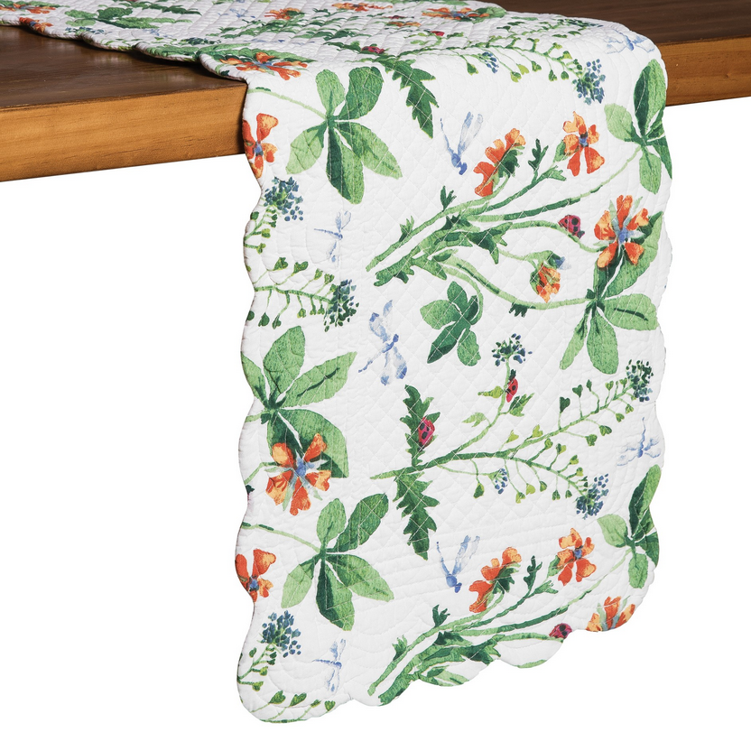 C & F Clover Bug Table Runner