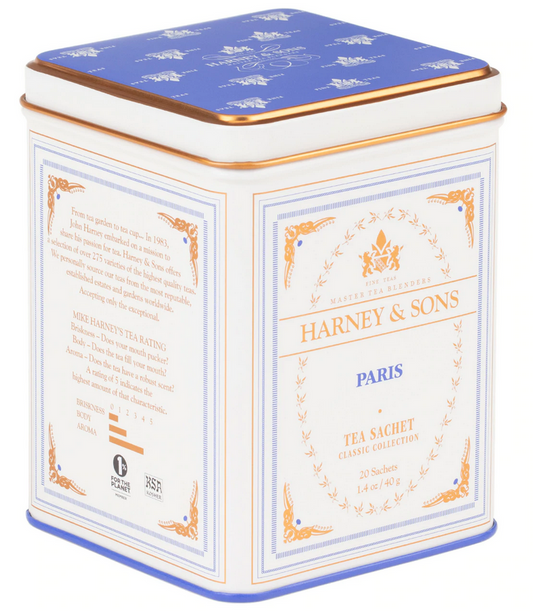 Harney & Sons Paris, Classic Tin of 20 Sachets
