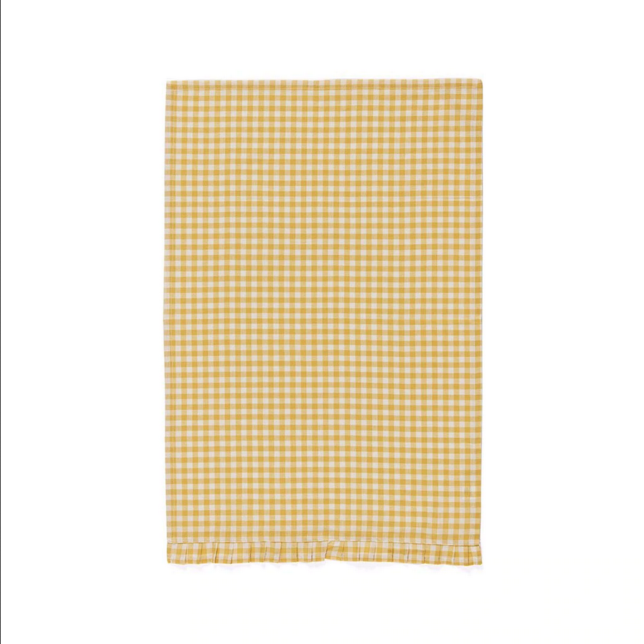 Gina Tea Towel Yellow