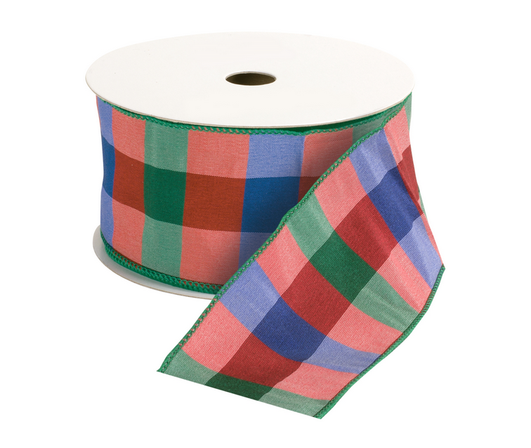 Wired Polyester Ribbon 2.5”x10yds