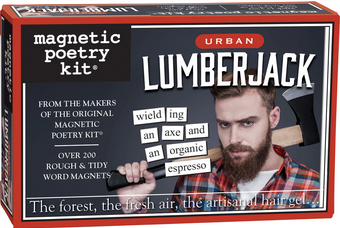 Urban Lumberjack Magnetic Poetry Kit