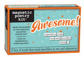 Awsesome Magnetic Poetry Kit