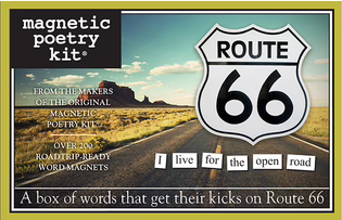 Route 66 Magnetic Poetry Kit